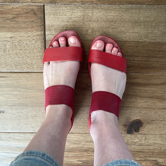 Camper Girl Right Leather Sandals sz6 - Picture 15 of 16